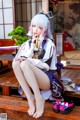 Cosplay 桜桃喵 神里绫华 Ayaka Kamisato