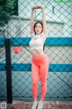 PIA 피아 (박서빈), [DJAWA] Loose and Tight Salmon Pink Set.01